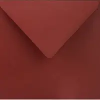 Netuno Gladde rode enveloppen vierkant K4-153 - 153 x 153 mm - 25 stuks - NK natgelijmde - 115 gram - Sirio Color -