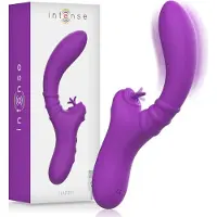 Intense | Intense - Harry Vibrator Flexible With Purple Tongue