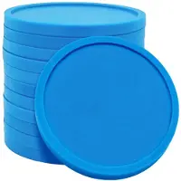 Combicraft blanco automaat munten € 2 formaat blauw - per 100 stuks