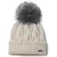 Columbia Muts 'Boundless Days Cable Knit Pom Beanie' beige