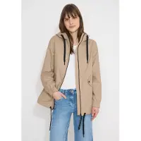 Cecil Dames Midi-jack in Beige, Gr: L
