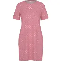 Mey Nachthemd 'Crochet Dots' rosa