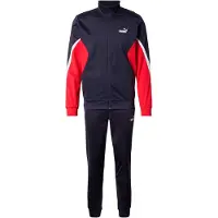 Puma Trainingspak 'ESS' navy / rood / wit