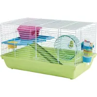 Savic Martha Dubbele Hamsterkooi Geassorteerd