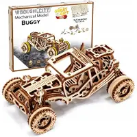 Wooden City Wooden.City 3D Houten Buggy Puzzle - Mechanisch Model