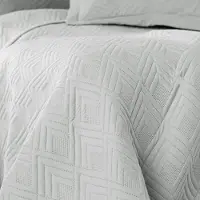 AmeliaHome Elegante Grijze Plaid/Sprei 170x270 cm voor Bank en Bed