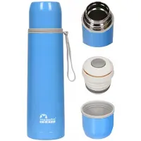 Majestic Sport Izalco Thermosbeker 500ml Dubbelwandig RVS Blauw