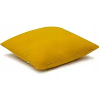 Mumla Basic Kussenhoes Mosterdgeel - 30 x 60 cm - Katoen