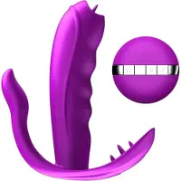 FOX Stimulator - Silicone Panty Vibrator USB 7 standen / Heating