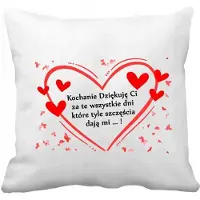 Alfa Decoratieve Valentijn Kussen - Origineel Cadeau voor Hem/Haar