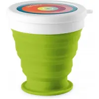 Upominkarnia Opvouwbare Reisbeker - Lichtgroen, 250ml