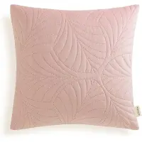 Room99 Decoratieve fluwelen kussen 45x45 cm - Zacht roze