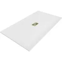 Mexen Hugo rechthoekige SMC douchebak 150 x 100 , wit, afdekking goud - 42101015-G