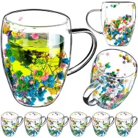 Kadax Mok met bloemmotief wz3 multi-kleur 6 stuks