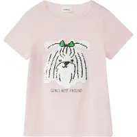 s.Oliver Shirt rosa / zwart / wit