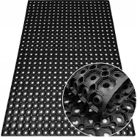 Oxide Ajouré Rubber Deurmat Buiten 50x100 cm - Vuil- en waterafvoerend