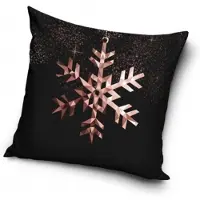 Carbotex Kerst Kussenhoes 40x40 cm - Zachte Microvezel met Ritssluiting