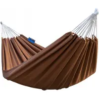 Potenza Romeinse hangmat Ogrodowy 200x120cm Karmelowy z Pokrowcem