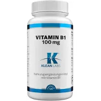 Supplementa GmbH Vitamine B1 100 mg, Klean Labs, capsules, 120 stuks