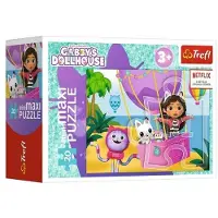Trefl miniMaxi Puzzel 20 stukjes Gabby's Kleurrijke Dag 2 - Puzzel van 20 stukjes