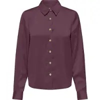 ONLY Onlzora ls satin shirt wvn mauve