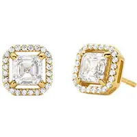 Michael Kors Oorbellen 'BRILLIANCE' goud / transparant
