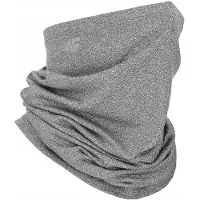 4F Unisex Sneldrogende Bandana/Halswarmer - Grijs Melange