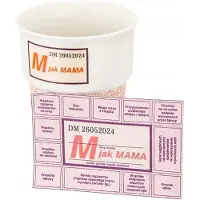 Altomdesign Porseleinen Mok "M Als Mama" 400ml - Nostalgisch Cadeau