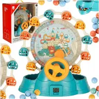 Ikonka Vrolijke Ballen Vanger Molen met Stuur - Interactief Speelgoed 3+