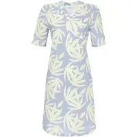 Ringella Blauw flora nachthemd - Blauw - Maat - 40