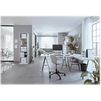 Leitz WOW Spiraalgebonden A5 Notitieboek met Kunststof Kaft - 80 Vel - Gelijnd - Wit