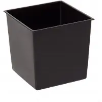 Lamela Juka Rotan Pot Wit met Inzet - 25,6cm Hoog