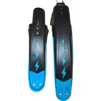 HBS Spatborden Set Voor Zonix & Cyclux Mountainbikes – 24/26/27 Inch – Verstelbaar – Voor En Achter