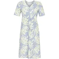 Ringella Elegant flora nachthemd blauw - Blauw - Maat - 36