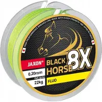 Jaxon Black Horse Fluo 8x Vislijn - 0.25mm, 200m, 28kg