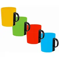 Epewex Kunststof Mok met Oor - 400ml - Kleurenmix