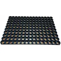 Kontrast Sterke Antislip Deurmat 50x80 cm - Dik Rubber