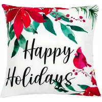Domarex Kerst Kussenhoes 40x40cm - Decoratief & Feestelijk