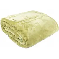 Elway Plaid Deken Olijfgroen 160x210 cm - Zacht & Warm