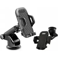 Webski Universele autotelefoonhouder 2-in-1 - glas & dashboard