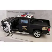 Trifox Kinsmart Chevrolet Silverado 2014 Politie Modelauto 1:46