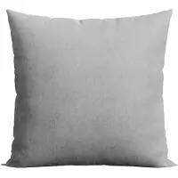 Markizeta Decoratieve Kussenhoes 40x40 cm Velours - Koel Grijs, Glad