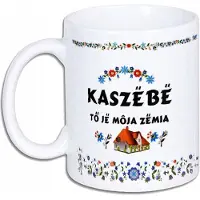 Astrid Kashubian keramische mok Folk 330 ml - Uniek & handgemaakt