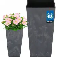 KOTARBAU Stijlvolle Marengo Plantenbak 19,5x19,5x37,5cm met Inzet