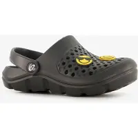 Scapino Jongens klompen met smileys zwart maat 31