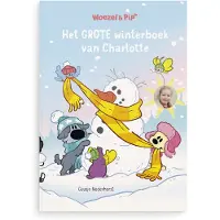 Boek met naam en foto - Woezel & Pip - Winterboek - XL boek (Softcover)