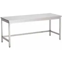 Gastro-Inox RVS werktafel zonder onderblad, 1000(l)x700(d)x850(h)mm