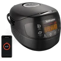 REDMOND RMC-M92S, 5 liter, 1000 watt, zwart, kunststof, staal, aluminium, LED