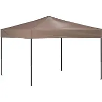 Syfax Partytent inklapbaar 3x3 m taupe