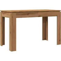 Syfax Eettafel 120x60x76 cm bewerkt hout artisanaal eikenkleur